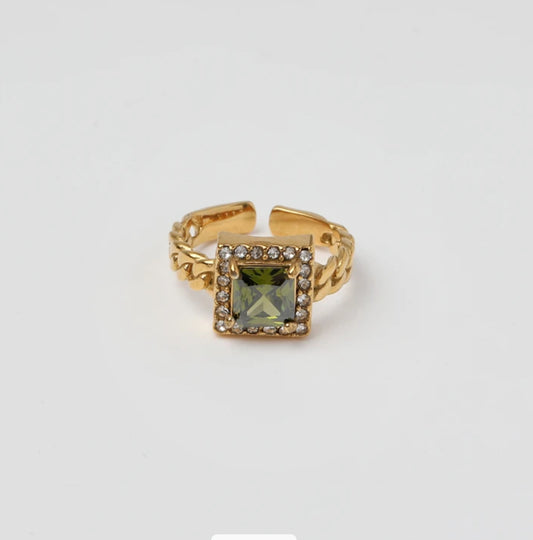 The Wilma ring green