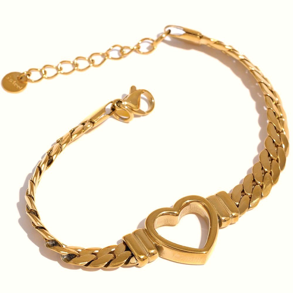 Amalfi heart Bracelet - By Krohnstad