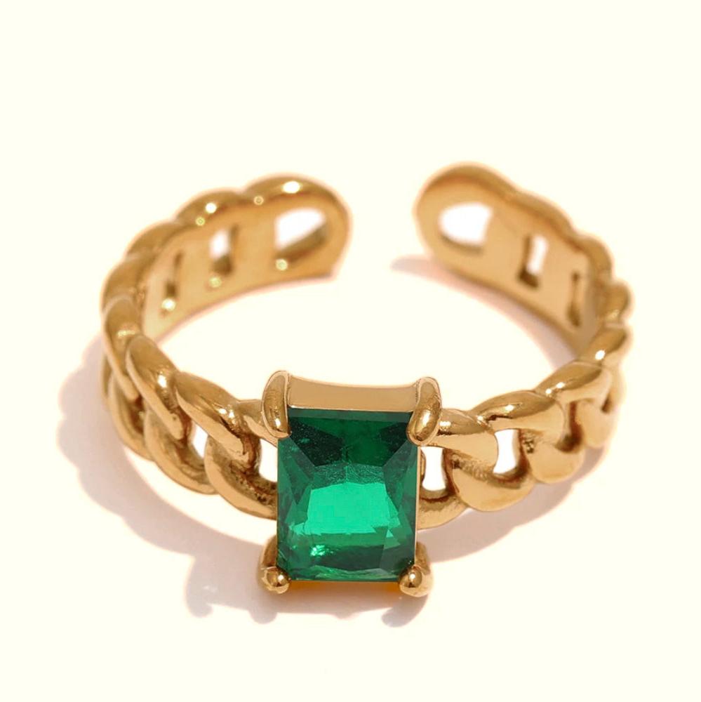 The Erika ring green - By Krohnstad